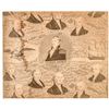 Image 1 : 1829 Andrew Jackson / Presidents Historical Printed Cotton Textile, Threads #70