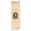Image 1 : c. 1856 Benjamin Franklin Portrait Commemorative Silk Ribbon