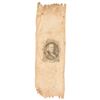Image 2 : c. 1856 Benjamin Franklin Portrait Commemorative Silk Ribbon