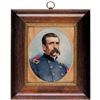 Image 1 : 1862-Dated Miniature Painting of Civil War Union Brigadier General LOUIS BLENKER