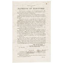 1862 + 1864 Pair of Civil War Printed Recruiting Letters for the Union Army!