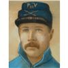 Image 3 : c. 1860s Civil War PA 88th Regt. Union Soldier Original Hand-Drawn Chalk Artwork