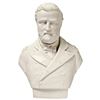 Image 2 : Superb c. 1864 Pedestal Display Bust of Three-Star Lt. General Ulysses S. Grant