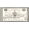 Image 1 : Obsolete Currency, Boston, MA. The Massachusetts Bank $20 India Paper Proof