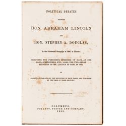 Two Civil War Abraham Lincoln Related Books Political Debates and on Gettysburg