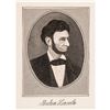 Image 2 : Undated Proof Engraving of Abraham Lincoln Attributed to Charles Schlecht