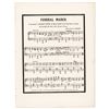 Image 2 : 1865 1st Edition ABRAHAM LINCOLN Memorial Sheet Music: The Nation Mourns...