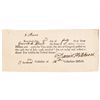 Image 1 : 1798 Federal Direct Tax Document Completed Amount of One Dollar for 2 Slaves!