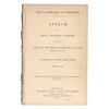 Image 1 : 1854 Anti-Slavery Imprint titled: The Landmark of Freedom by Charles Sumner