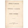 Image 1 : 1863 Imprint GENERAL WASHINGTON + GENERAL JACKSON, ON NEGRO SOLDIERS, H.C. Baird