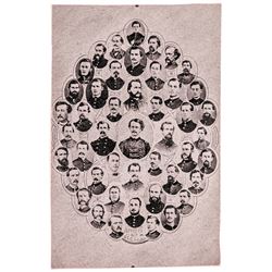 c. 1864 Civil War Carte de Visite Photograph: Officers 10th U.S.C. Artillery