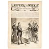 Image 1 : 1870 Harpers Weekly Issue Native American Indian Chiefs Meet President Grant