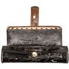 Image 3 : c. 1878 Indian Wars .45-70 Leather Cartridge Box with Brass NY Insignia Plate