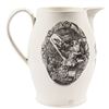 Image 1 : c. 1800 George Washington ASCENDING IN TO GLORY Historical Liverpool Creamware