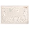 Image 1 : 1841 William Henry Harrison Rare Embossed Mourning Card