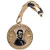 Image 1 : 1864 Abraham Lincoln/Andrew Johnson Presidential Campaign Medal, GAULT Ferrotype