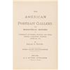 Image 7 : 1877 THE AMERICAN  PORTRAIT GALLERY SET OF TWO HISTORICAL VOLUMES by J.C. Buttre