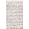 Image 1 : 1849 Political + Historical ALS, The Gold fever rages in this western country...