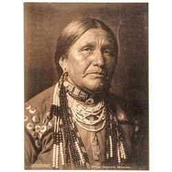 1907 Otoe Indian Woman - Photograph by George B. Cornish, Arkansas City, Kansas
