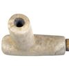Image 3 : c. 1910-1920s Decorative Native American Plains Indian 23 inch Long Stone Pipe
