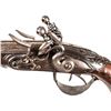 Image 7 : c. 1750 Scarce French Double Barrel Flintlock Pistol With Possible American Use