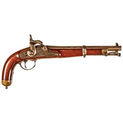 1864-Dated Civil War U.S. Military Experimental Pattern Percussion Pistol