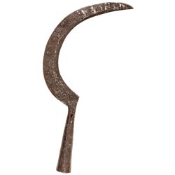 Late 17th to early 18th century, Crescent Iron Halberd Head with Makers Mark