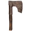 Image 1 : c. 1700s Hand Forged Iron Fighting Axe with its Original Wooden Handle!