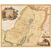 Image 2 : c. 1700 Engraved Hand-Colored Map of Israel, Covens, I./Mortimer, C., Amsterdam