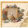 Image 3 : c. 1700 Engraved Hand-Colored Map of Israel, Covens, I./Mortimer, C., Amsterdam