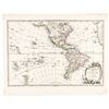 Image 1 : 1806-Dated Hand-Colored Western Hemisphere Map Titled: L-Amerique