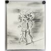 Image 2 : Salvador Dali Spanish Surrealist Graphite on Paper