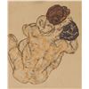 Image 1 : Egon Schiele Austrian Expressionist Litho Nude