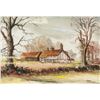 Image 1 : Frank Edwards XX Watercolor on Board Landscape