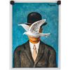 Image 2 : Rene Magritte Belgian Surrealist Tempera on Paper