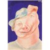 Image 1 : Victor Brauner Romanian Surrealist Pencil on Board