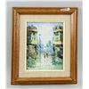 Image 2 : French 20th Century OOC Framed Painting Signed