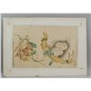 Image 2 : Watercolor on paper Flowers and Lotus Roots