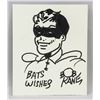 Image 2 : Bob Kane American Pop Ink on Paper Sketch Robin