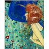 Image 1 : After Gustav Klimt Austrian Symbolist Oil on Panel