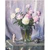 Image 1 : Ernest Lee American Oil on Canvas Flower