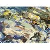 Image 3 : Artist Signed KPM Russian Oil on Paper Seaside