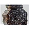 Image 3 : Chinese Brown Hardstone Carved Vase with Stand