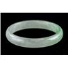 Image 1 : Burma Green Jadeite Carved Bangle