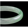 Image 3 : Burma Green Jadeite Carved Bangle