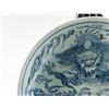 Image 2 : Chinese Blue and White Porcelain Dragon Plate