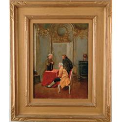 MAURICE BLUM (French, 1832-1909) “THE FRENCH ART SELLER”