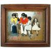 Image 1 : ALBERT PELS (American, 1910-1998) MEXICAN FAMILY