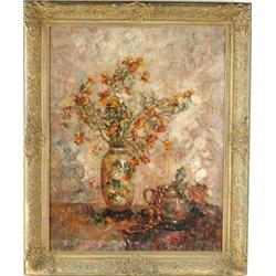 MARIE WEGER (Mrs. Ernest Kleinbardt) (American, 1882-1980) “DREAMING MARIGOLD”