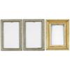 Image 1 : THREE ANTIQUE GESSO DECORATED FRAMES